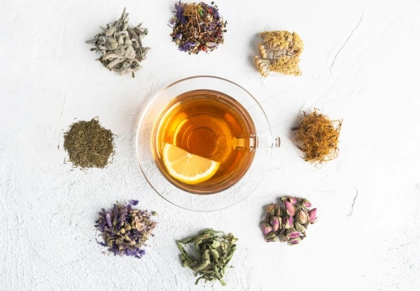infusão ervas